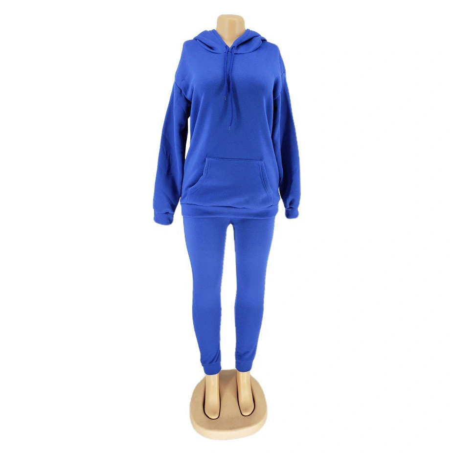 Wholesale Womens Autumn Casual Fashionable Jogging 2 Piece Tracksuits