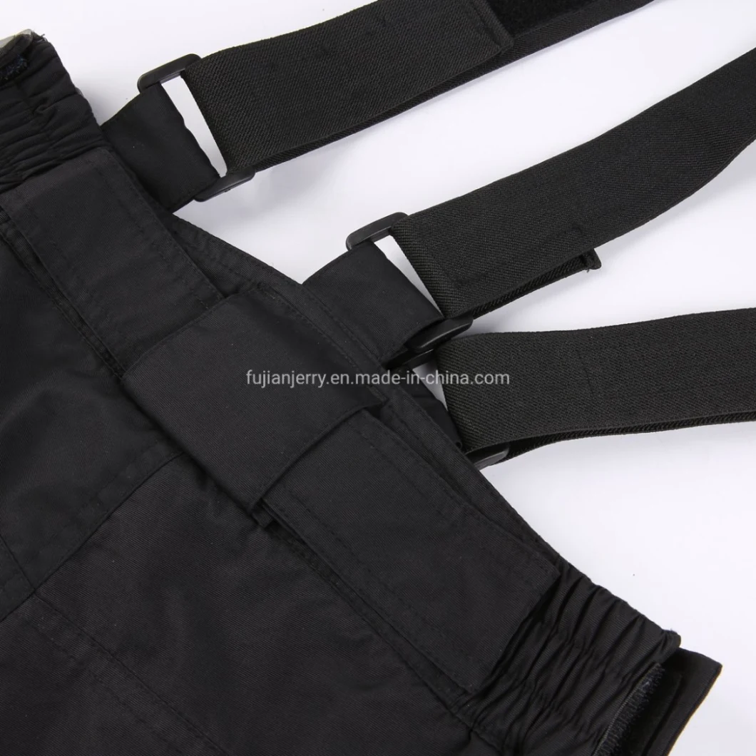 Ladies Outdoor Waterproof Breathable Padded Ski Pants Winter Snow Trousers with Reflective Tape