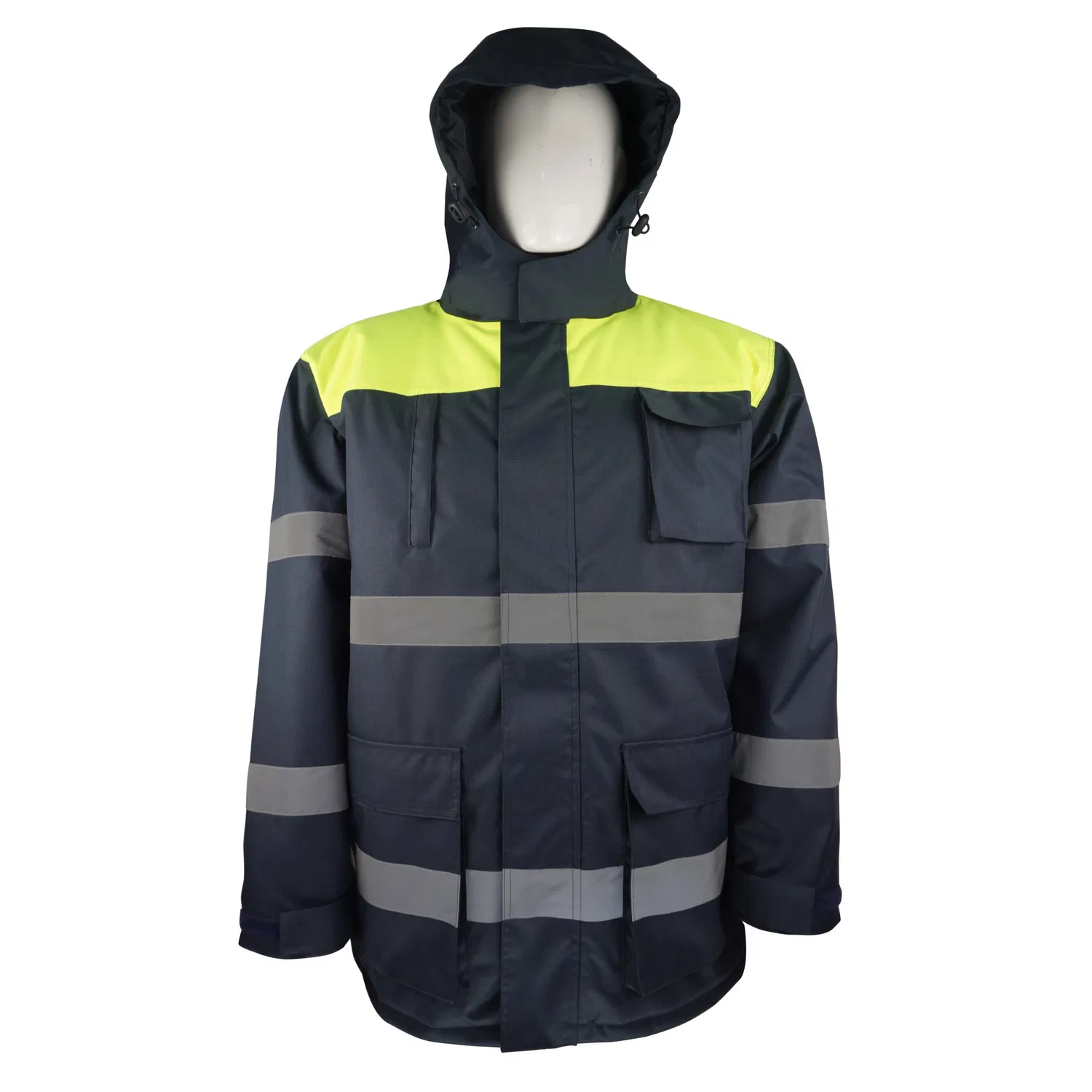 Uniforme de travail Vêtements de travail Combinaison de travail Col montant avec capuche à fermeture éclair