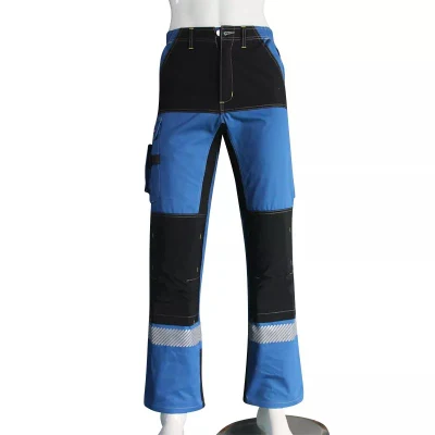Pantalons de travail Poches à outils Vêtements de travail réfléchissants de sécurité Pantalons de travail Pantalons de travail haute visibilité
