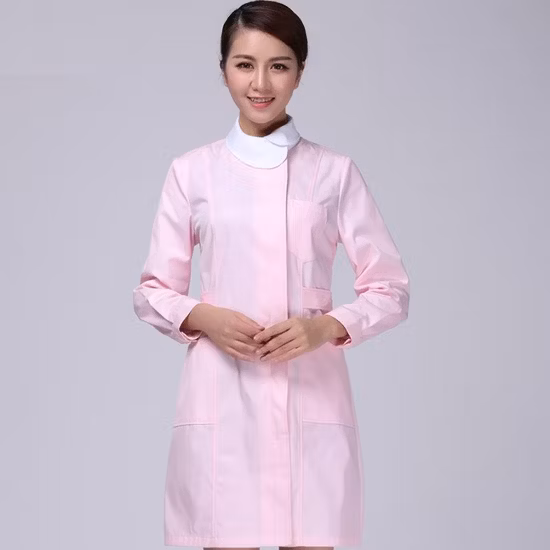 Infirmières Uniformes hospitaliers Soins infirmiers Scrubs Costume Uniformes Blouse de laboratoire blanche personnalisée Uniformes du personnel hospitalier Série Fn